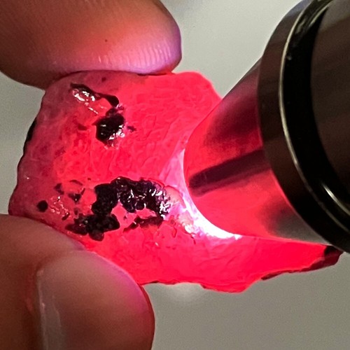 56,73 Ct - Naturale 100% Non Riscaldato Bellissimo Rubino Rosso Grezzo Mozambico - Foto 4 di 5