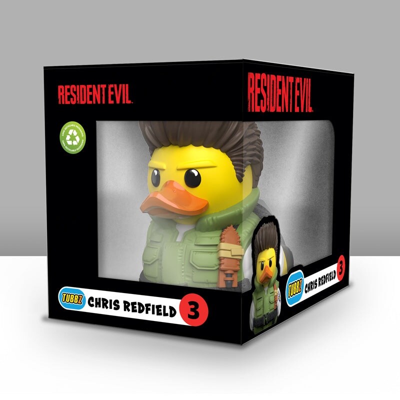 TUBBZ Boxed Resident Evil Chris Redfield Official