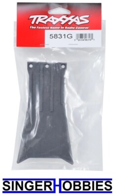 Traxxas Lower Chassis Plate - Low CG Grey, 5.6" X 3.1", For Slash 2WD & Raptor Models