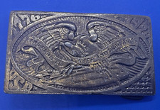 The Right to Keep and Bear Arms 2nd Amendment Vintage Gun Rights Belt Buckle