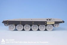 Tetra TE-MA-35009 1/35 Russian T-72B/T-90/T-90A Side Skirts Set for Trumpeter