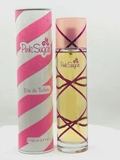 Pink Sugar By Aquolina Eau De Toilette Spray Women Perfume 3.4 oz Fruity NEW