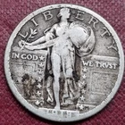 1918 S Standing Liberty Quarter 25c Better Grade #99580