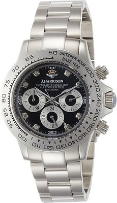 J.harrison 8-Stone Diamond Multifunction Automatic & Manual Winding JH-014DS Men