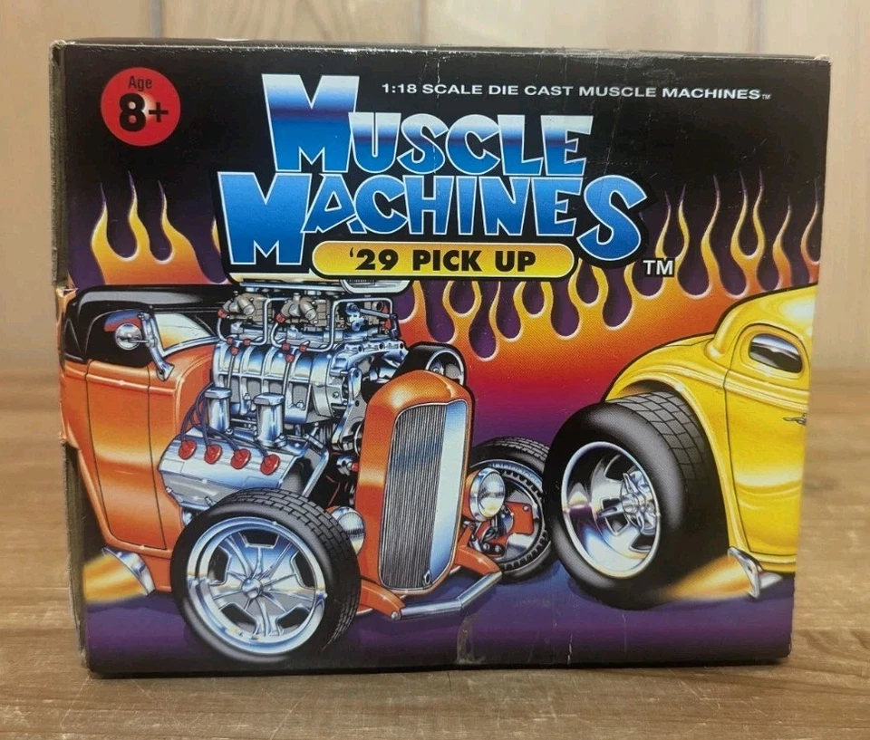 Muscle Machines '29 Ford Pick Up 1:18 Diecast NY Toy Fair 2002 Edition NIB - Image 4 of 4
