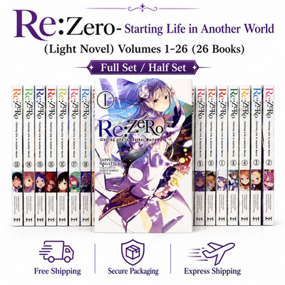 Re:Zero- Starting Life in Another World (Light Novel) Vol 1-26 English Version