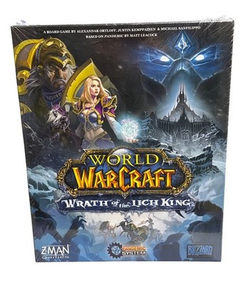 World Of Warcraft Wrath Of The Lich King Board Game Pandemic System Sealed