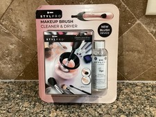 Stylpro Makeup Brush Cleaner and Dryer W/ Solution - Brand New