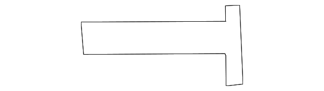 Perno de ajuste de brazo de arrastre genuino Ford 6L8Z-5K751-A Foto 2 de 3