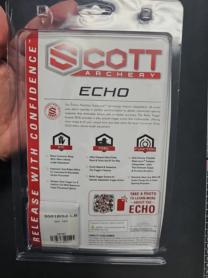 Scott Echo Release NCS Buckle Camo - Image 2 of 2