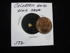 COLORADO GOLD NUGGET ALMA AREA .172 GRAM 5784.89 per troy oz