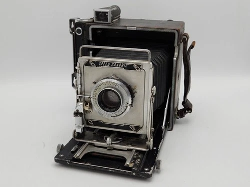 1949 Graflex Speed Graphic 4x5 Press Camera - Kodak Ektar 127mm F4.7