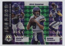 2020 Mosaic Flea Flicker Green Prizm Dalvin Cook Adam Thielen Kirk Cousins 7l6