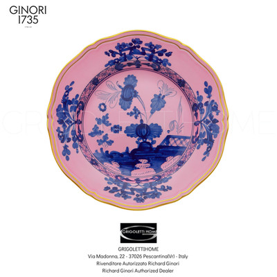 Richard Ginori Oriente Italiano Azalea - flache platte Ø CM 26,5 - Inch 10.43