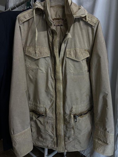 Men Ermanno Scervino Jacket Beige 50 / 5XL / 58