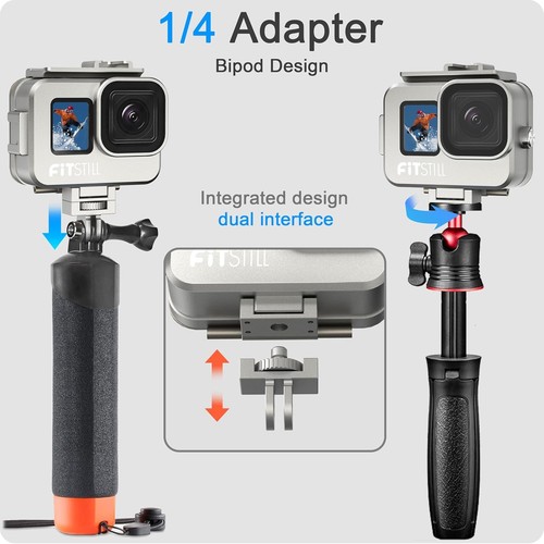 Underwater Diving Housing for GoPro Hero 13-9 Black - Picture 6 of 9