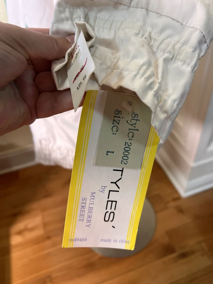 Nuevo Con Etiquetas Chaqueta De Colección Mulberry Street Mujer L Color Bloque Años 80 Retro Cremallera Completa Foto 4 de 4