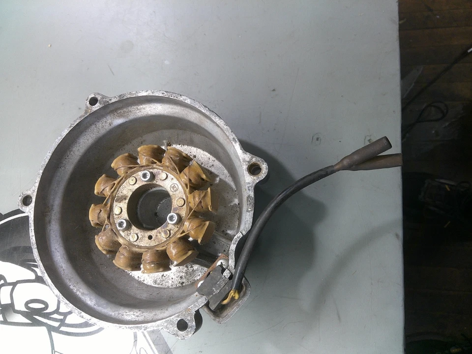 Kawasaki KZ 650 1981 1982 estator CSR 650 LTD ESTATOR ESTATOR ESTATOR CUBIERTA DEL MOTOR 500? Foto 4 de 4