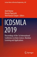 Amit Kumar (U. A.) | Icdsmla 2019 | Buch | Englisch (2020) | 2 BüCher | Springer