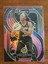 2025 Panini Select WNBA - Nneka Ogwumike #158 Premier Level Purple Pink /99