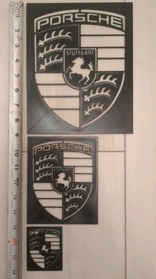 Porsche Logos Stencil Sets - 3 Sizes - 3