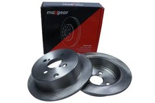 2x Bremsscheibe Hinterachse voll 19-0962 MAXGEAR für TOYOTA YARIS COROLLA MATRIX