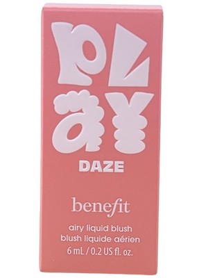 Benefit Play Daze Airy Liquid Blush APRICOTTA 6mL Full Size NIB Fast Shipping