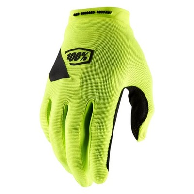 100% Ridecamp Full Finger Herren Handschuhe SM Fluo Gelb