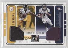 2016 Donruss Changing Stripes Dual Jerseys Emmanuel Sanders #8 1u0