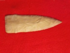 Scottsbluff Spearpoint Arrowhead Projectile Indian Artifact Missouri 4-1/2