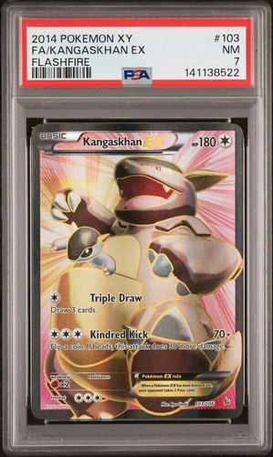 Kangaskhan-EX graded PSA 7 for sale on eBay