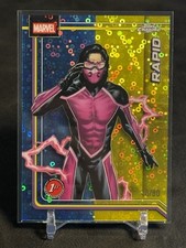 2026 Topps Chrome Marvel #143 Rapid Dazzler’s Silver Rhythm Refractor /80