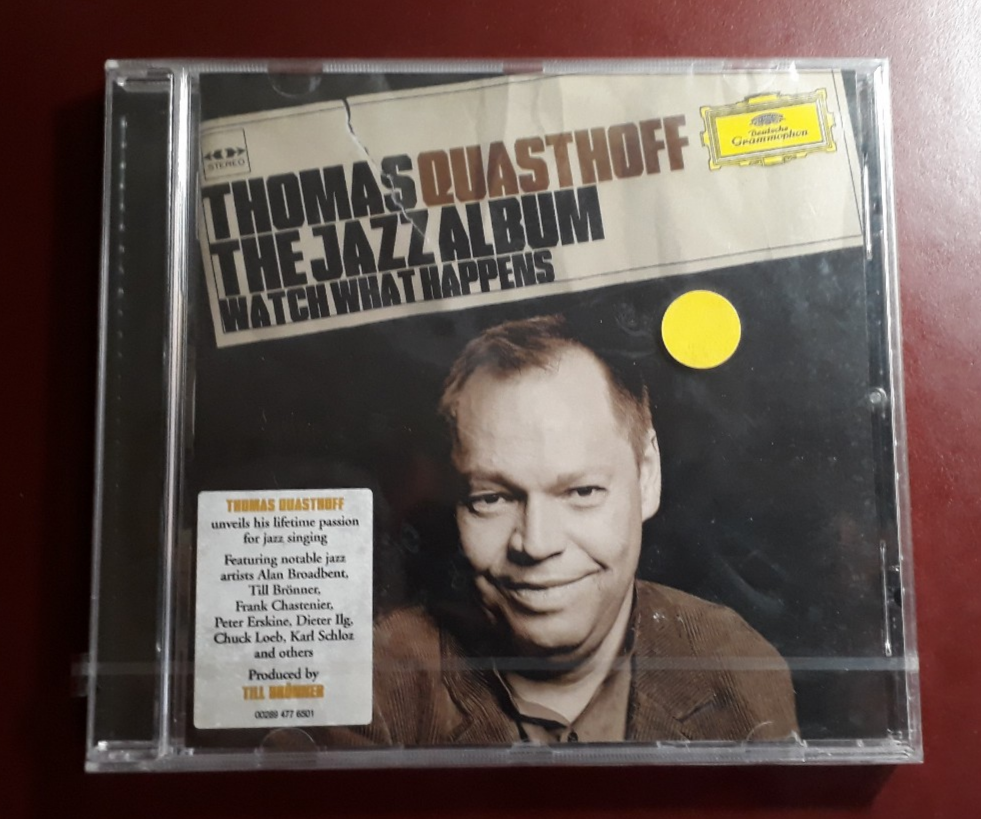 THOMAS QUASTHOFF- JAZZ ALBUM (WATCH WHAT HAPPENS)*CD NEW SEALED NUOVO SIGILLATO