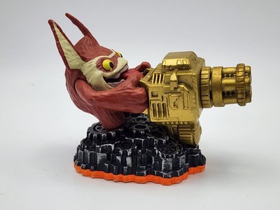 Skylanders Trap Team Trigger Happy Figure Activision Red Gold Loose