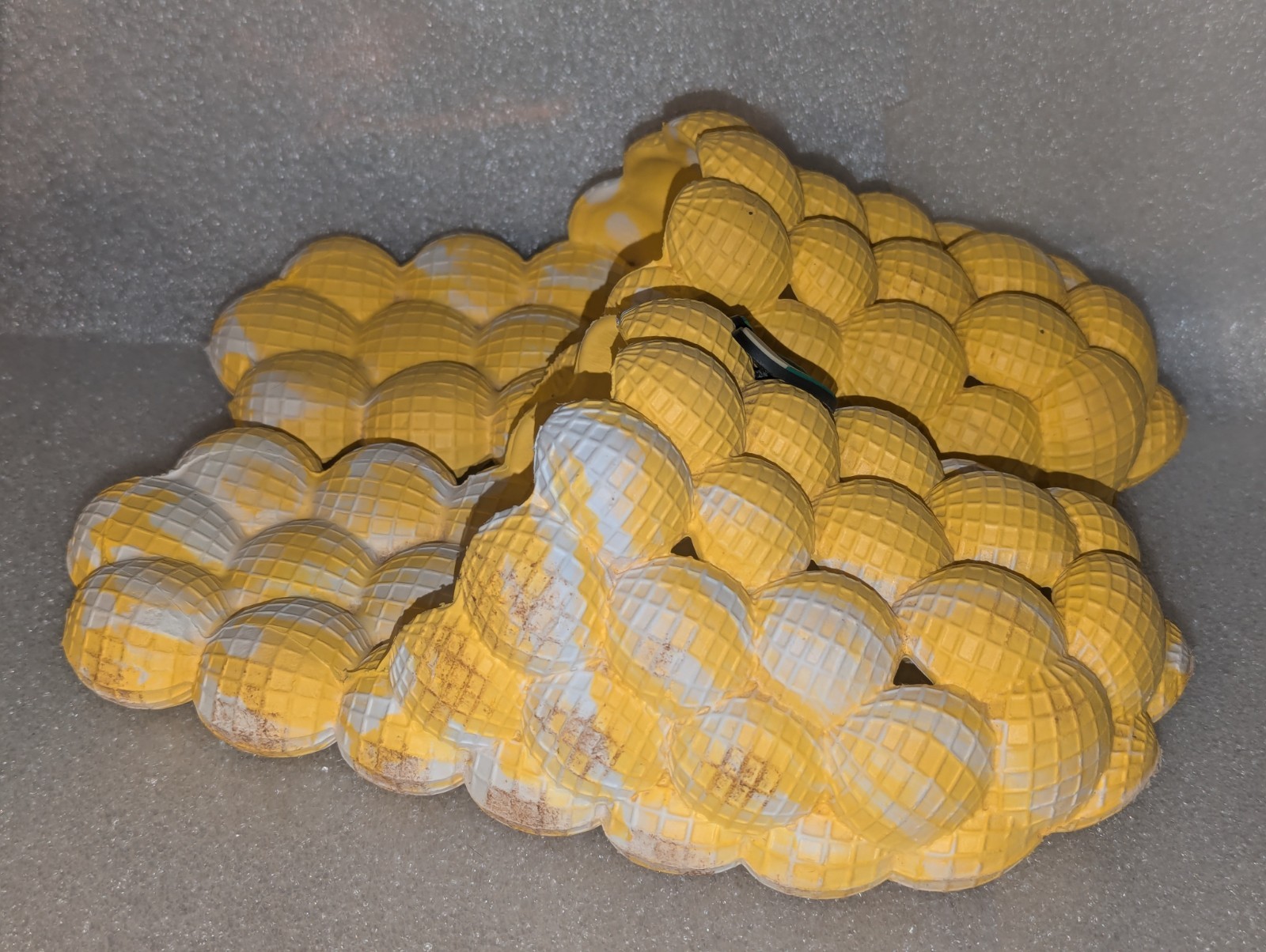 PANTOFOLA D’ORO Ciabatte da Massaggio a Bolla Slides Gialle Antiscivolo Spa Ciabatte Donna 9 10