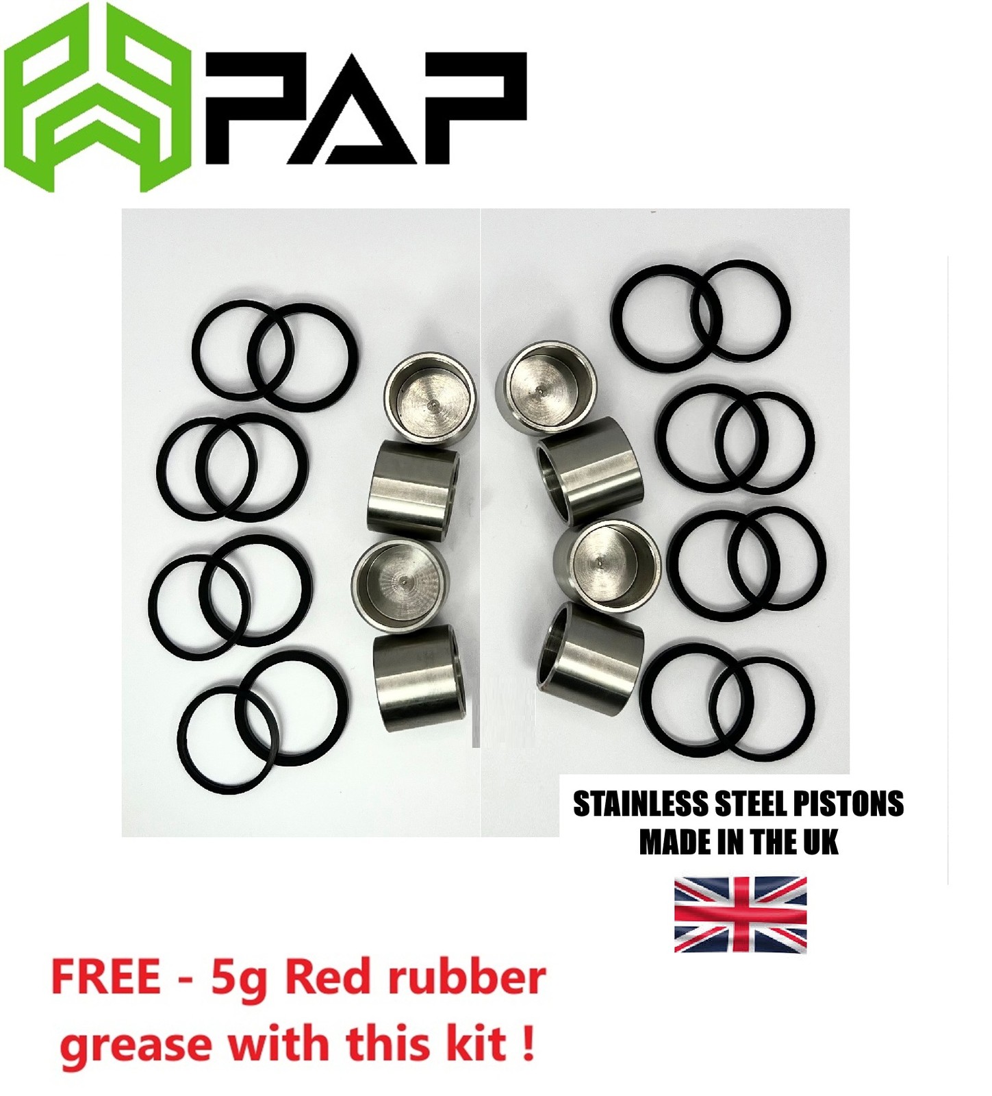 Yamaha XV1900 Raider S 2009 Front brake piston & seal kit