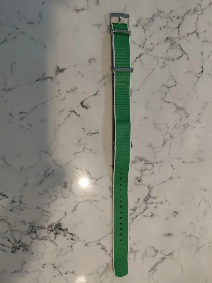 Omega Nato 20mm Green Pre Own In Great Condition Purchased From Omega Boutique.. - Image 2 of 4