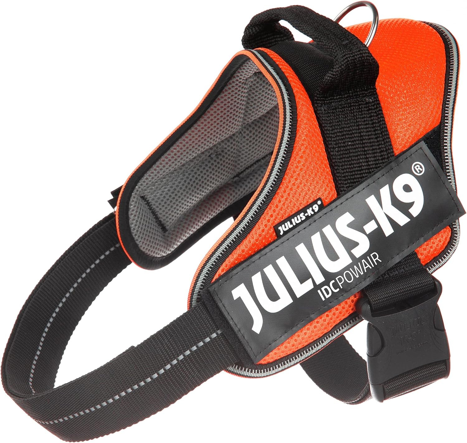 Julius-K9 IDC Powair Arancione Taglia L/1 | Pettorina Estiva Traspirante