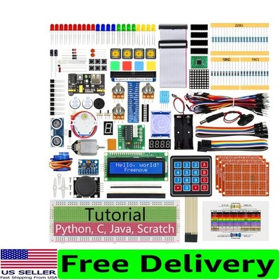 Ultimate Starter Kit for Raspberry Pi 5 4 B 3 B+ 400 Zero 2 W, 962-Page Detai...