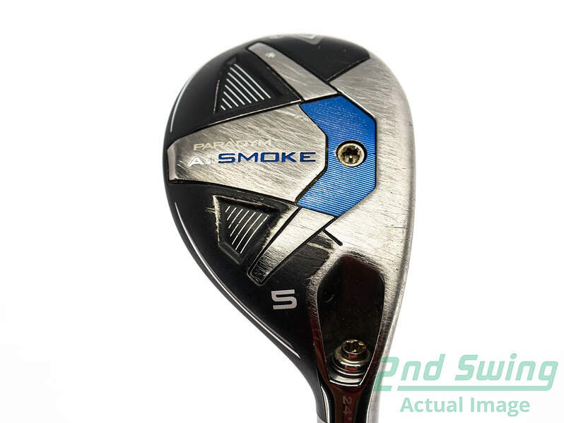 Callaway Paradym Ai Smoke 5 Hybrid 24° Senior Flex Right Handed 39.25in Graphite