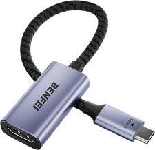 USB C to HDMI Adapter 4K 60Hz, USB Type-C to HDMI Adapter Thunderbolt 3/4/5 Com