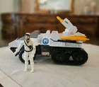 1985 Hasbro G.I. Joe Snow Cat vehicle and Frostbite Action Figure