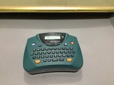 Brother Label Maker Printer PT-65 Green P-Touch For Home And Hobby, Works