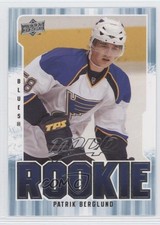 2008-09 Upper Deck MVP Rookie Patrik Berglund #377 0a4