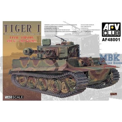 AFV Club AFV48001 Panzerkampfwagen VI Ausf.E Tiger I late + Zimmerit