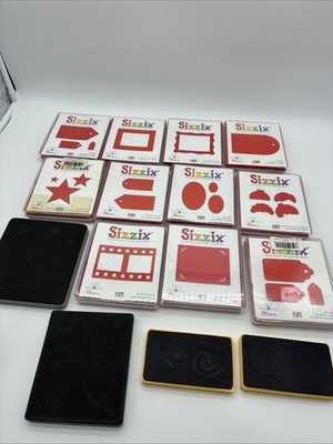 Sizzix Provo Craft Ellison Lot Of 11 + 4 More - Hard Cases