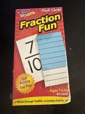 Trend Fraction Fun Flash Card TEP53109 