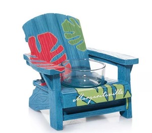 YANKEE CANDLE MARGARITAVILLE PALMS ADIRONDACK CHAIR TEA 