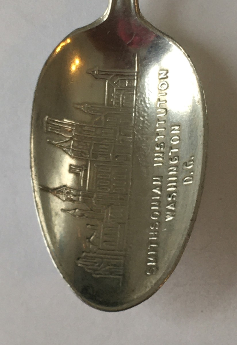 スミソニアン　スプーン　SMITHSONIAN  INSTITUTION Smithsonian Institution Washington D C Vintage Souvenir