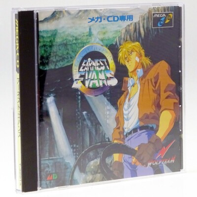 EARNEST EVANS Sega MEGA CD Japan Import MD MCD DRIVE GENESIS NTSC-J Action